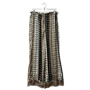 Intimately Free People PJ Lounge Pants Silky Wide Leg Dreamy Days Women’s Sz M